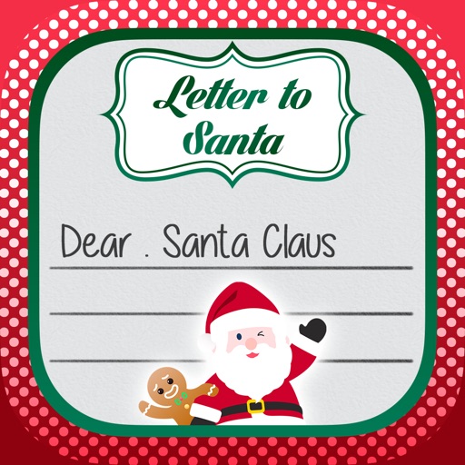 Letter to Santa Claus for Christmas icon