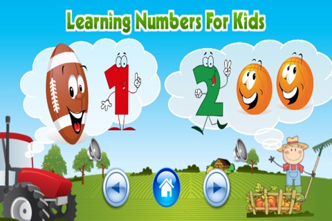 Sports Learning Numbers For Kids screenshot 2