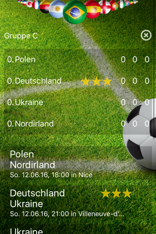 Euro 2016 Spielplan screenshot 2