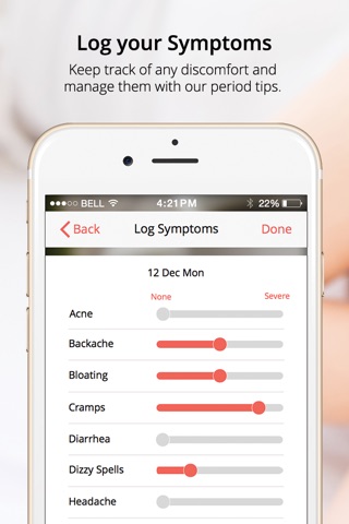 MenstruTrack - The Best Free Period Tracker and Ovulation Calendar screenshot 3