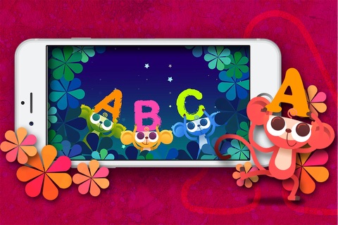Five Monkeys ABC: Kids Learn to Spell and Write Alphabet screenshot 3