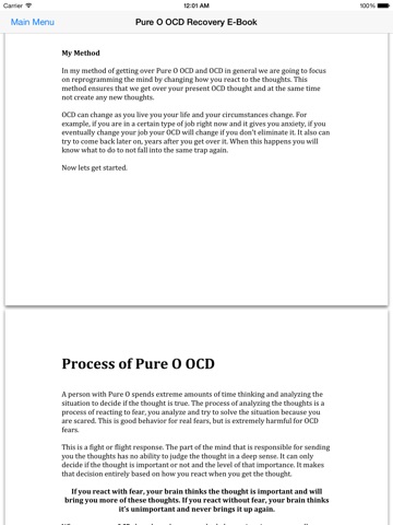 OCD Compulsions Recovery screenshot 2