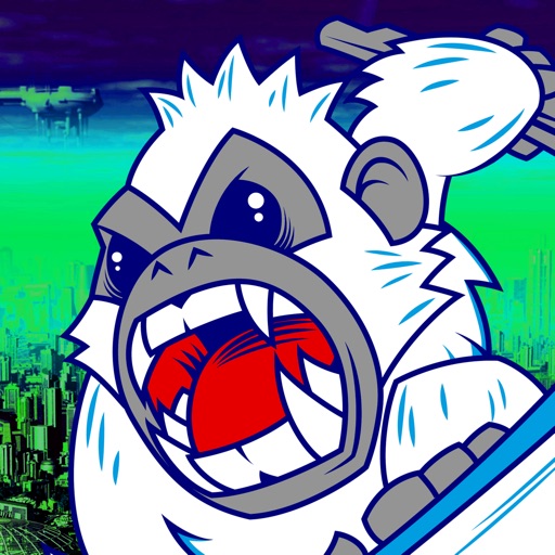 Galactic Yeti Snowman Escape - PRO - Frozen Angry Bigfoot 3D Space Runner icon