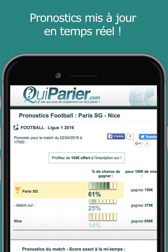 Qui Parier ? Pronostic sportif screenshot 3