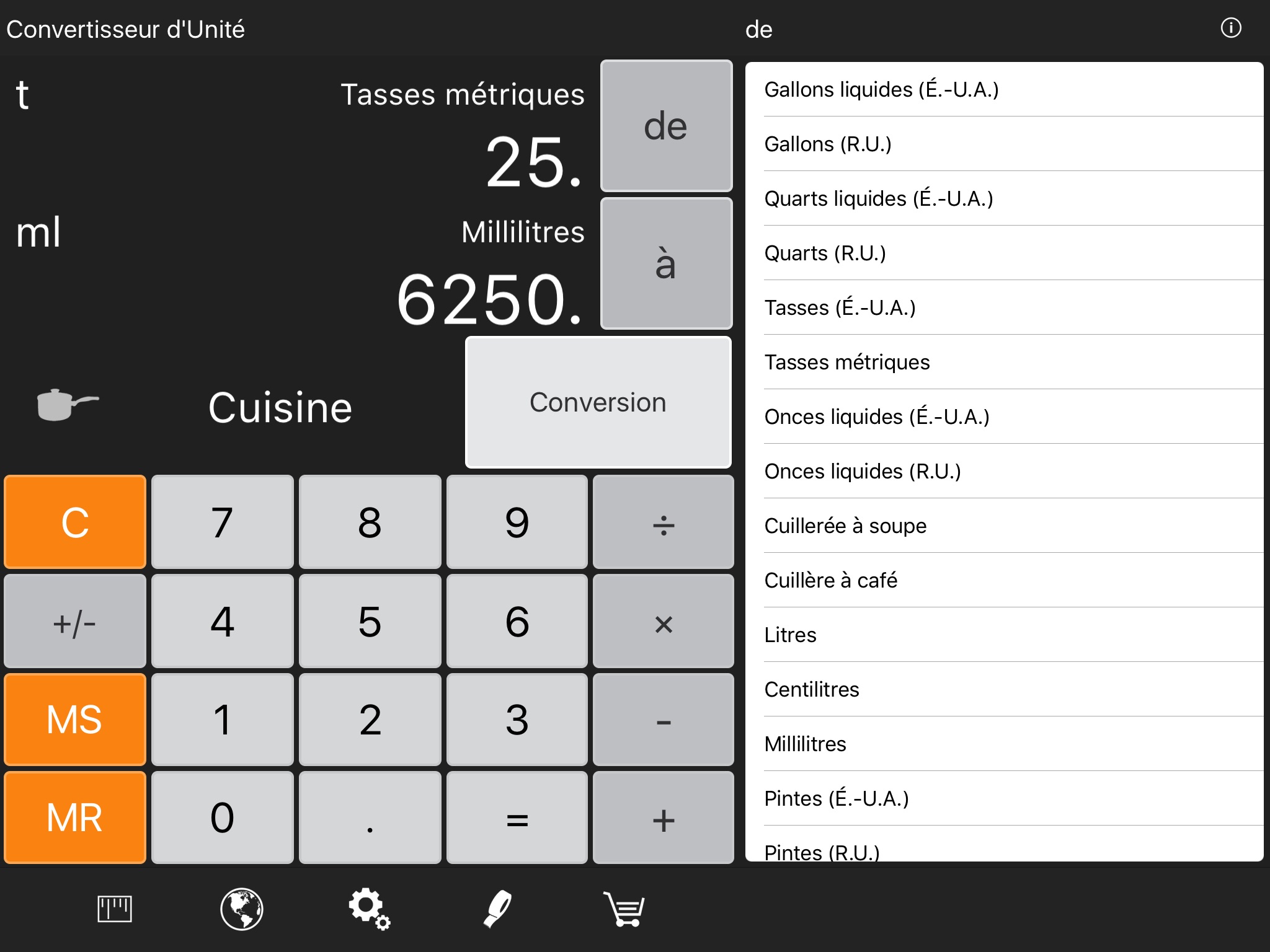 Converter Pro HD - Unit & Currency Conversion Calculator screenshot 3