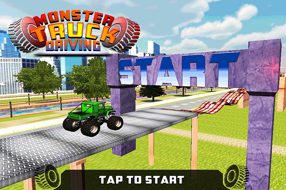 Monster Truck Driving : Extreme Tracks Climb Racing screenshot 4