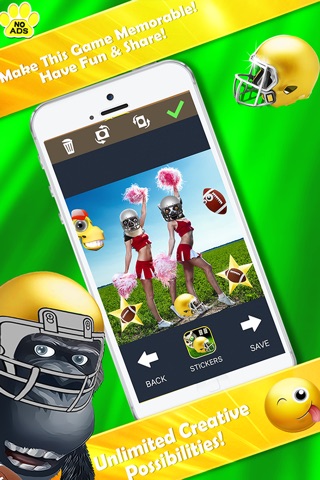 Football Zoo Owl Selfie Camera; 50+ Super Stickers screenshot 3