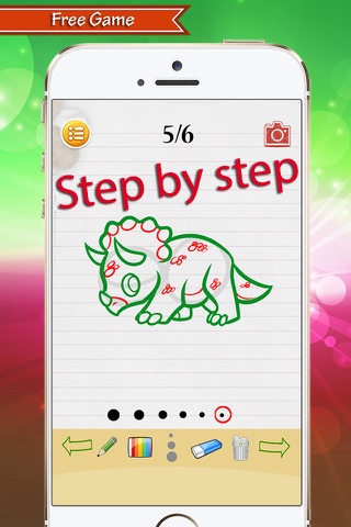 How to Draw Dinosaurs : Drawing Lessons and Coloring pages screenshot 3