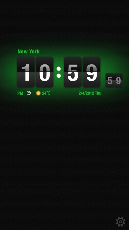 Flip Clock HD screenshot-4
