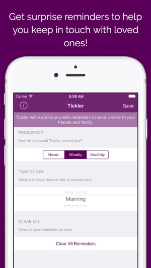 Tickler - Reminders to Keep in Touch with Friends and Family(圖1)-速報App