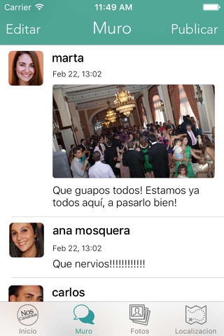 NosCasamos screenshot 2