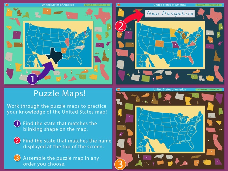 United States Of America LITE - A Montessori Approach To Geography