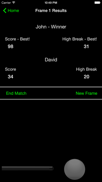 Break - Snooker Score Calculator Screenshot 4