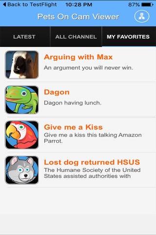 Pets On Cam Viewer screenshot 3