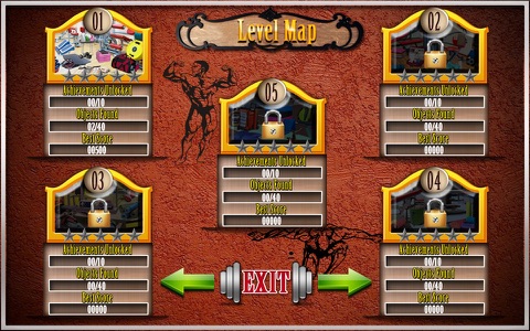 At the Gym Hidden Objects Game screenshot 2