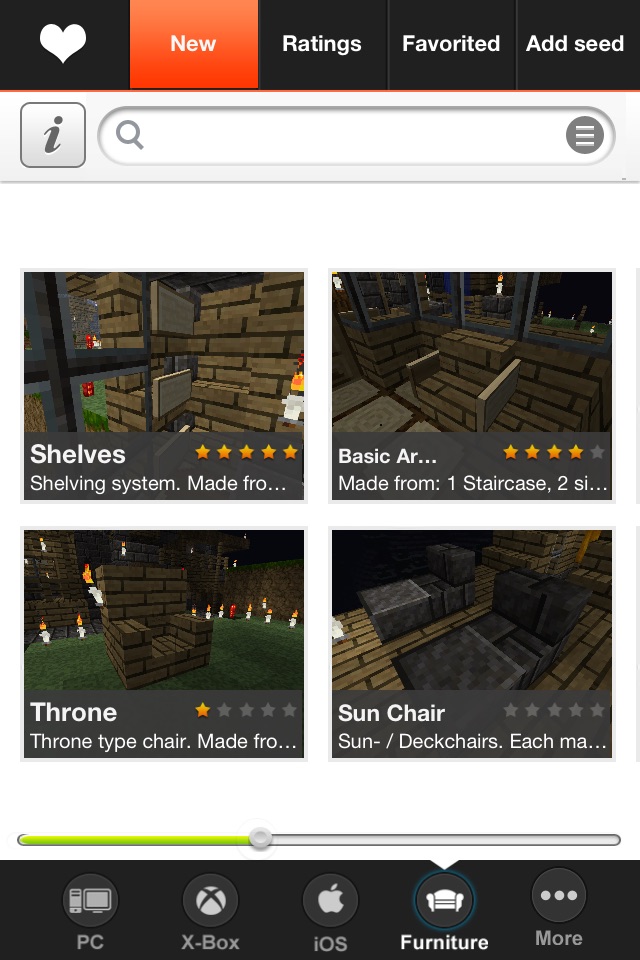 Seeds & Furniture for Minecraft - MCPedia Pro Gamer Community! screenshot 4