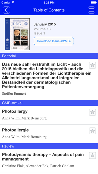 How to cancel & delete Journal der Deutschen Dermatologischen Gesellschaft from iphone & ipad 1