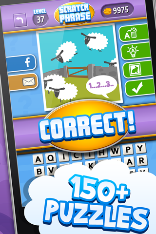 Scratch Phrase - Word Games screenshot 2