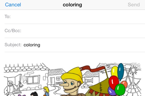 The Adventures of Pinocchio. Coloring book for children screenshot 4