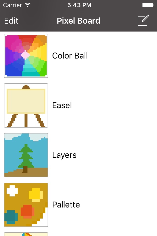 Pixel Board -- 8 Bit Art screenshot 2