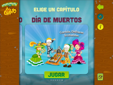 Aprende español con el Chavo para iPad screenshot 2