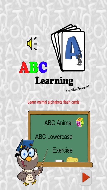 ABC flashcards for Kindergarteners - Recognizing alphabets