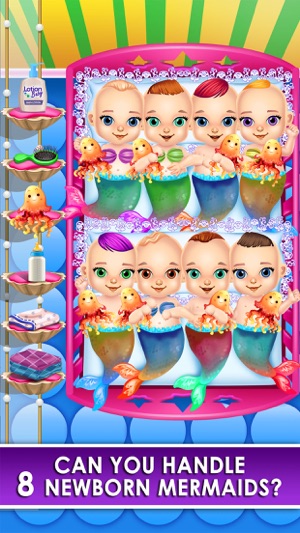 Mommy's Octuplets Newborn Babies - My Mermaid Baby Salon Doc(圖1)-速報App