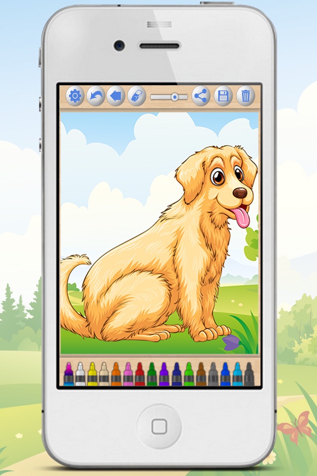 Dogs Coloring Book Collection screenshot 3