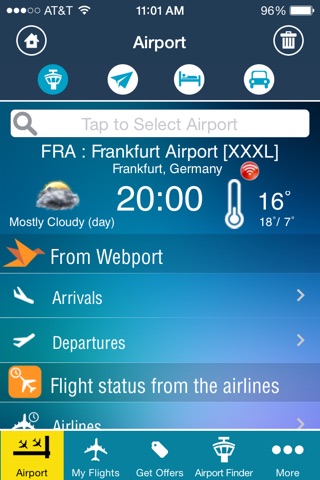 Frankfurt Airport Pro (FRA) Flight Tracker screenshot 2