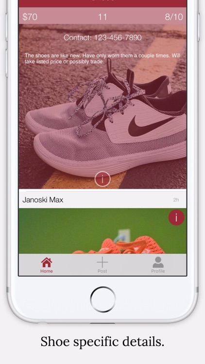 Buy and store sell shoes app