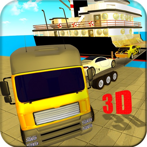 Car Transporter Cargo Ship Simulator: Transport Sports Cars in Grand Truck and Cruise Freight Icon