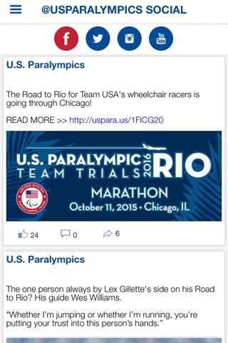 U.S. Paralympics App screenshot 3