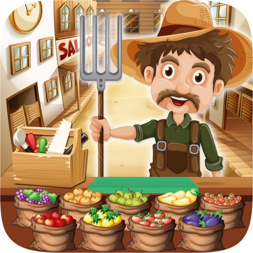 Farm Shop Simulator Happy Day Icon