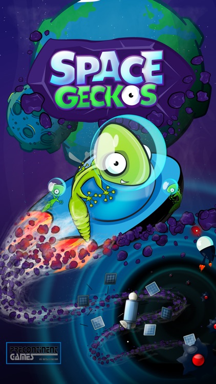 Space Geckos - The Rescue Mission screenshot-0