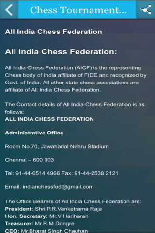 Chess Tournaments India screenshot 2