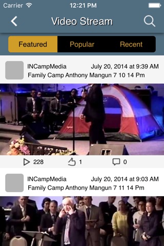 Indiana District UPCI screenshot 2