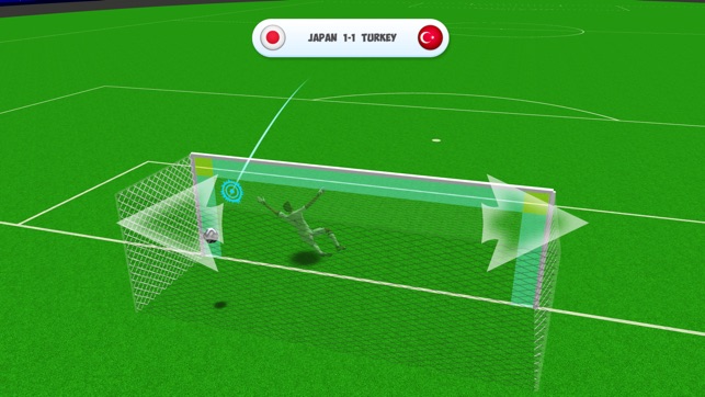 WORLD UP SHOOTOUT SOCCER 3D for TV(圖3)-速報App