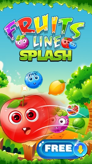 Fruit line splash