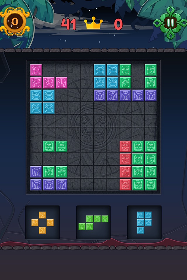 Magic Montezuma 10/10 : The treasures jewels blitz saga - Puzzle blocks free game screenshot 3