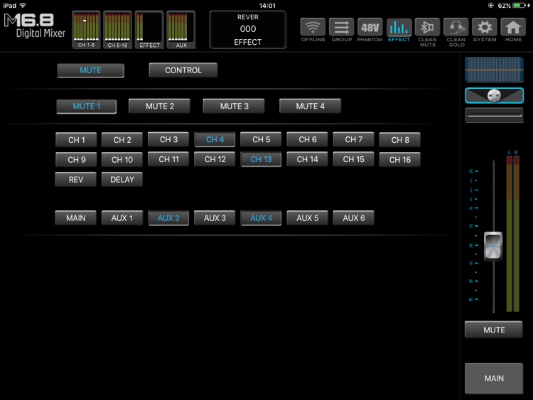 M16.8 Digital Mixer screenshot-3