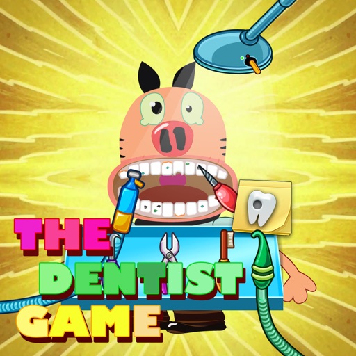 Kids Dentist Game Inside Office For Pig Banana Edition iOS App