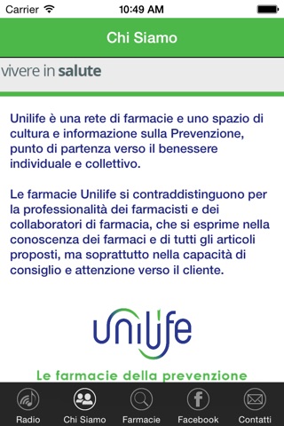 Unilife Farmacie screenshot 2