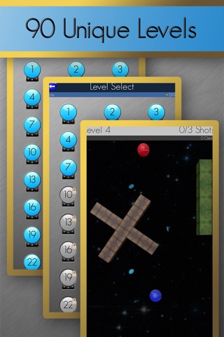 Bling Ball: A Physics Puzzle Game screenshot 2