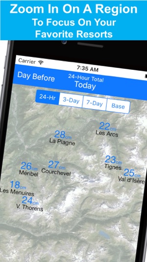 Alps Snow Map - Snow Reports(圖3)-速報App