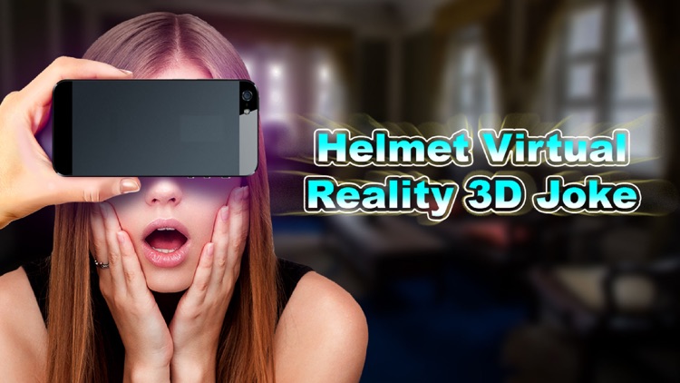 Helmet Virtual Reality 3D Joke