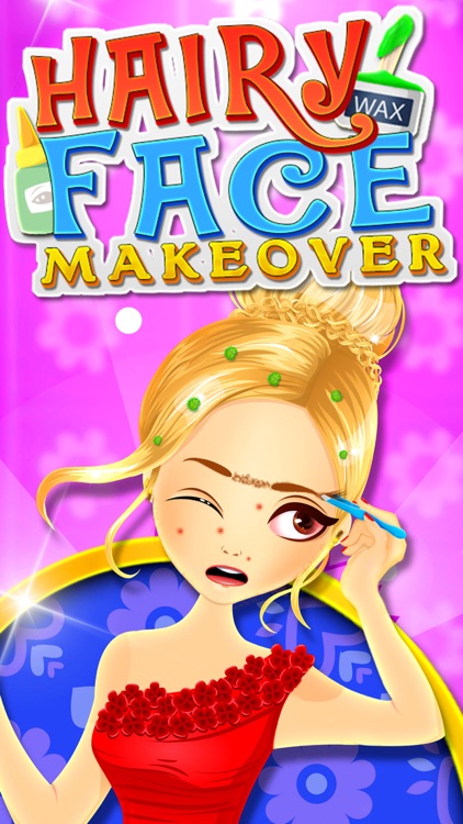 Hairy Face Messy Makeover