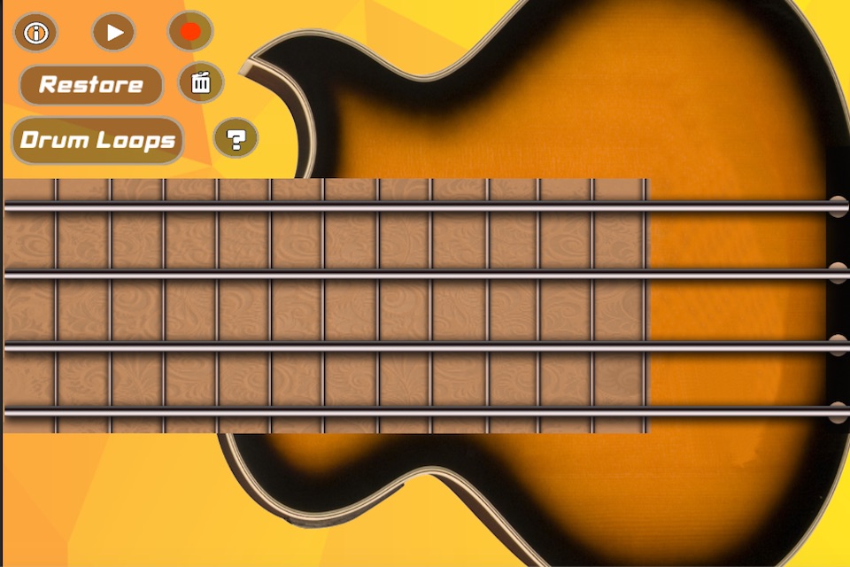 Acoustic Bass Guitar screenshot 2
