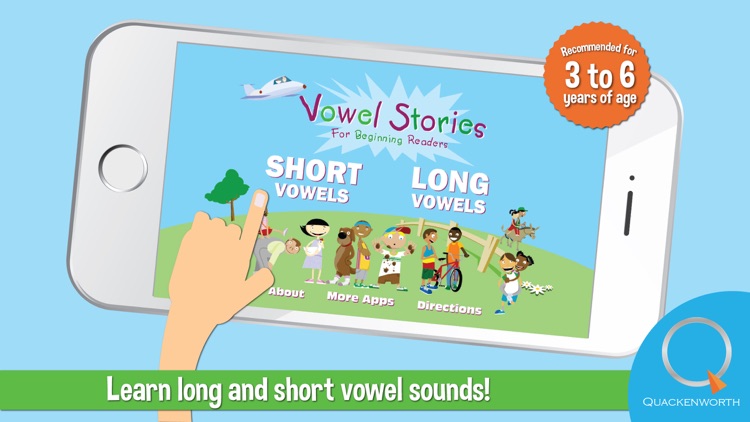 Vowel Stories for Beginning Readers: Learn to Read Long and Short Vowel Sounds screenshot-0