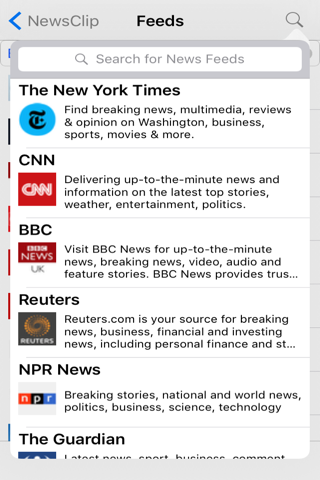 NewsClip - Personal News Reader screenshot 4