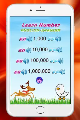 Game screenshot Learn English to Spanish Number 1 to 100 Free : Education for Preschool apk